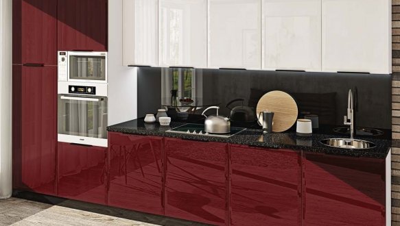 Модульна кухня Хай-тек глянець 14