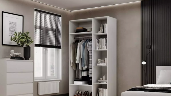 Шкаф распашной комбинированный двухдверный Art In Head №11 Light, ширина 120 см 4