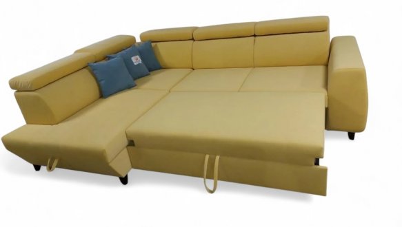 Кутовий диван розкладний дельфін Віко меблі Тоскана 271 см 9