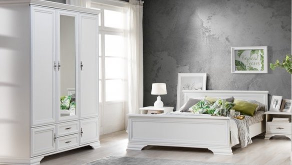 Шафа ВМК Украіна SZF 5D2S Кентукі 3 дверна білий альпійський 160 см 0