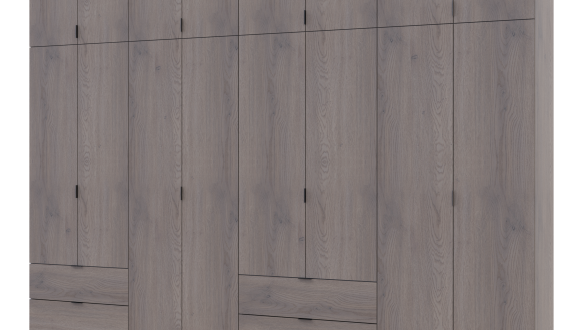 Шафа для одягу Дорос Лукас канноло 8 дверна 340 см