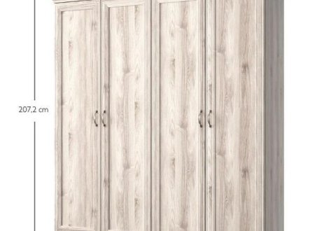 Шафа Мебельбос 4d 4 дверна каштан nairobi Lizbon 183 см 2