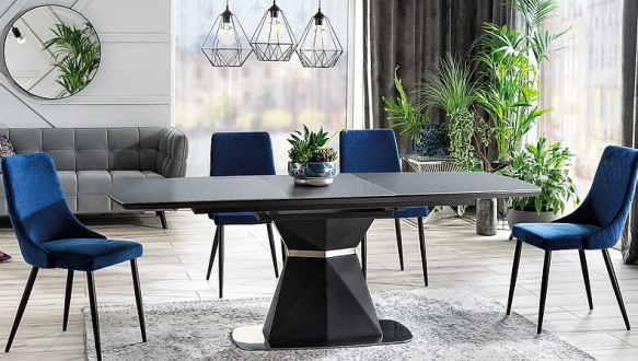 Стілець Piano B Velvet синій 2