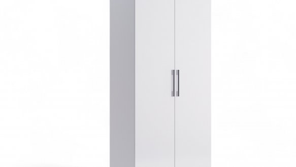 Шкаф 2дв Миромарк Фемели 2 дверный белый 90 см