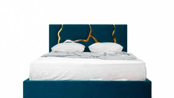 Ліжко м'яке двоспальне Шик Галичина Орос 1