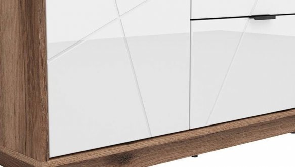 Шафа SZF2D2S BRW Poland Forn 2 дверний білий 94 см 3