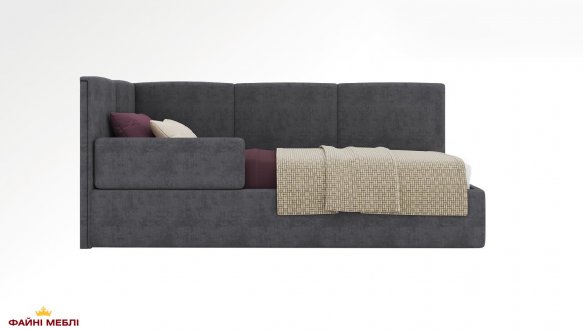 Ліжко м'яке Городок Лорен з підйомним механізмом 2