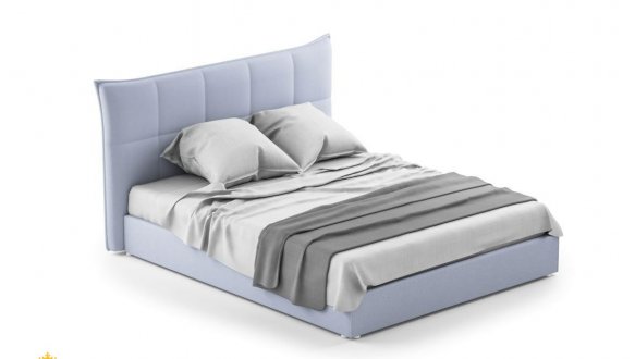 Кровать мягкая двуспальная Шик Галичина Мисти 22