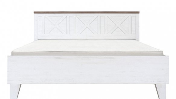 Кровать двуспальная BRW Poland LOZ 160 Stockholm / Стокгольм ДСП / МДФ