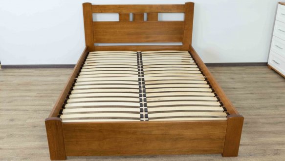 Ліжко дерев'яне низьке узніжжя Дрімка Геракл Бук 12