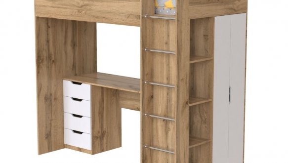 Ліжко горище дитяче Art in Head Binky ДЮС33 9