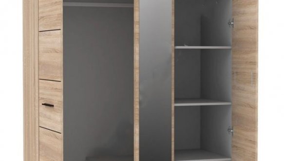 Шкаф 3D2S VMV Holding Соло 3 дверный дуб сонома 180 см 0