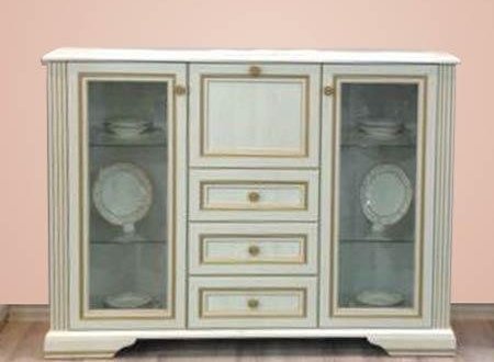 Буфет 2W3S1B Вайт Гербор 2