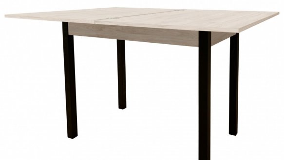 Стол-трансформер Lunch Гикори рокфорд светлый/Чёрный 3