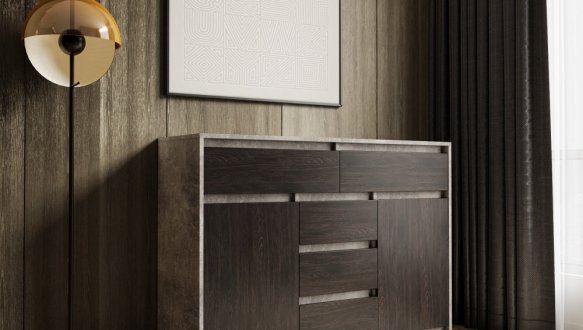 Комод Т227 Бетон Морели 3