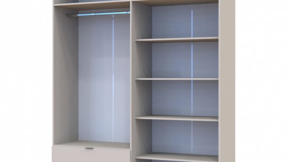 Шафа для одягу Дорос Лукас кашемір 4 дверна 180 см 3