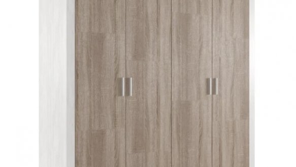 Шафа SZF4D Гербор Сара 4 дверний дуб сонома 196 см