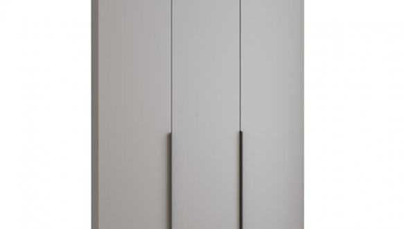 Шкаф Mebelstar Оскар трехдверный с антресолью и ящиками Серая мышка 150 см 2