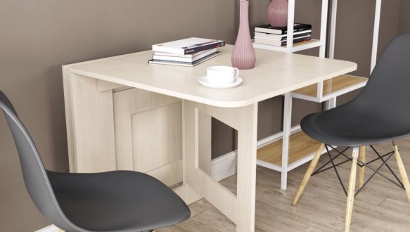 Стол-трансформер Slim Bag Дуб шамони светлый 0