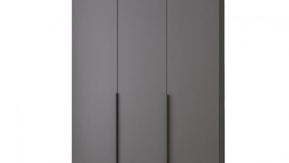 Шкаф Mebelstar Оскар трехдверный с антресолью Антрацит 150 см 4