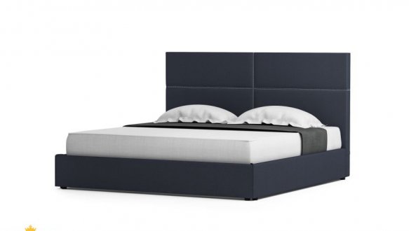 Ліжко м'яке двоспальне Шик Галичина Лайт 20