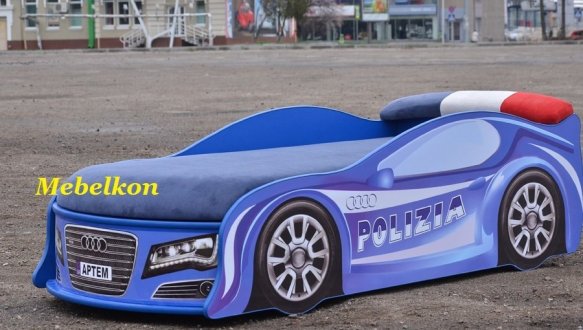 Кровать AUDI Полиция 1