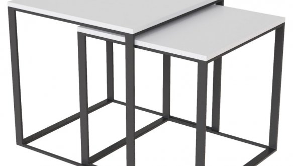 Журнальний стіл лофт (набір 2 в 1) Art in Head Ascet / Аскет 7