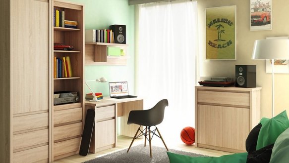 Модульная спальня Norton/Нортон VMV Holding Дуб сонома 6