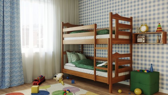 Двоярусне ліжко Санта + шухляди 4