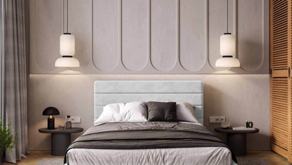 Кровать мягкая Виорина деко Street / Стрит с подъемным механизмом и нишей для белья 19