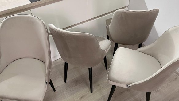 Стілець Мартін металеві ніжки 8