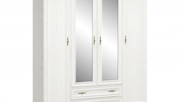 Шкаф 4Д2Ш Mebel Service Ирис 4 дверный андерсон пайн 190 см