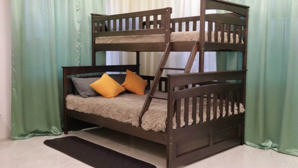 Двухъярусная кровать Русалонька 3