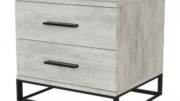 Тумба прикроватная с двумя ящиками Art in Head Ascet / Аскет 15