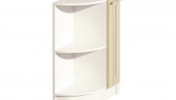 Тумба нижняя Н30.82.1Д. угол. полуоткрытая Французский Престиж