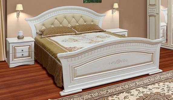 Ліжко ніколь з м'якою спинкою 2