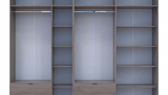 Шкаф для одежды Дорос Лукас канноло 7 дверный 280 см 2