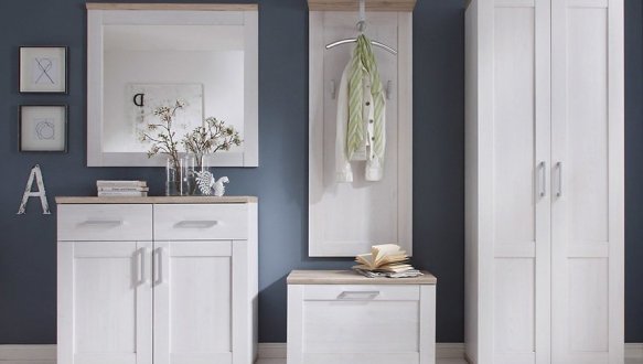 Модульний передпокій BRW Poland Romance / Романс Модрина сібіу світла / Дуб сан-ремо світлий 0