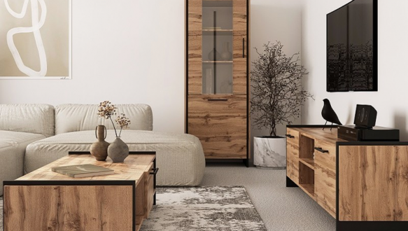 Вітрина 1D1W дуб вотан Amino 0