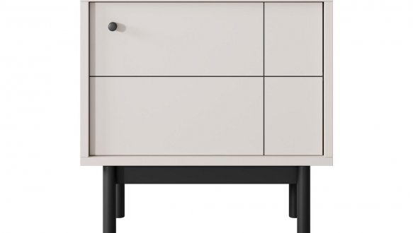 Тумба приліжкова кашемір Japandi S54 2