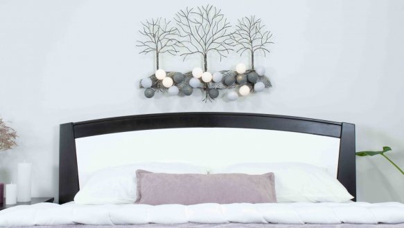 Кровать двуспальная деревянная Дримка Женева Бук 2