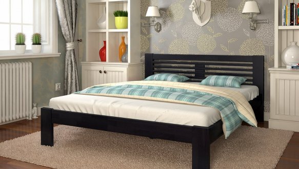 Кровать деревянная ArborDrev Шопен Сосна / Бук 3