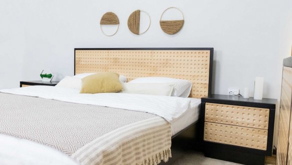 Ліжко двоспальне дерев'яне Дрімка Леон Бук 3