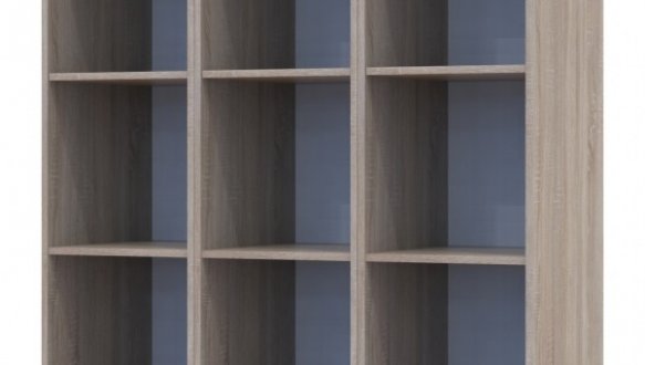 Шкаф Дорос Геллар дуб сонома 3 Зеркала 117 см 0