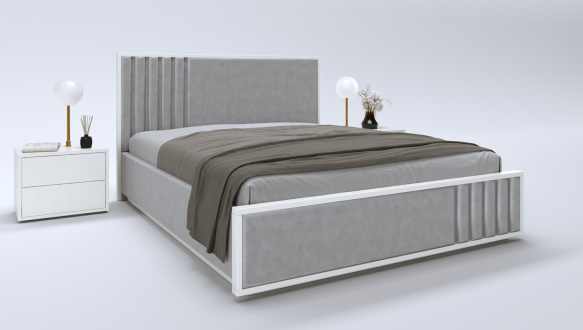 Кровать деревянная DrevKO Лаундж 1 Массив Бук 6