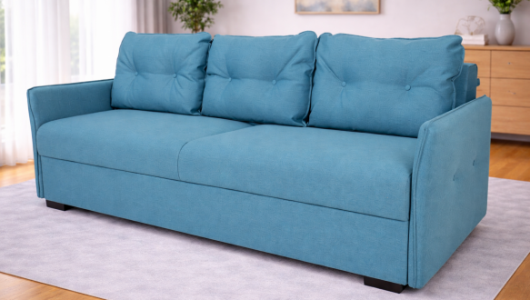 Диван раскладной еврокнижка Фреш Мебель Стиль 209 × 92 см 0