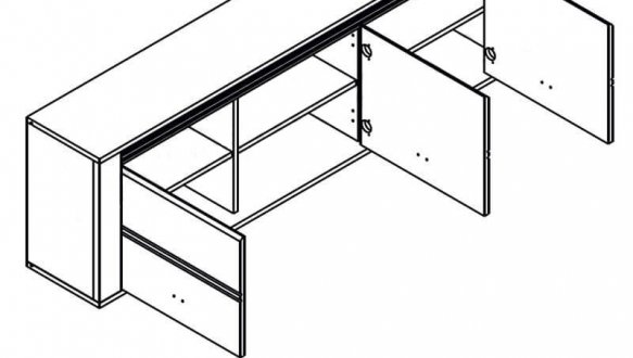 Шкаф навесной SFW3D Селена 0