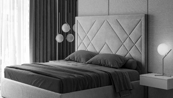 Кровать мягкая двуспальная Миромарк Вива 160 0