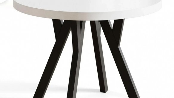 Стіл круглий нерозкладний Lite / Лайт MebliRoMax D800 ЛДСП 18 мм 7