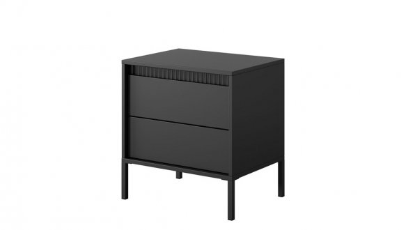 Тумба прикроватная 2S/53 черный Senso